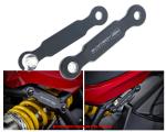 Ducati SuperSport from 2017 footrest mount cover by Evotech Performance